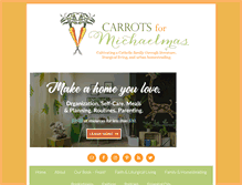 Tablet Screenshot of carrotsformichaelmas.com